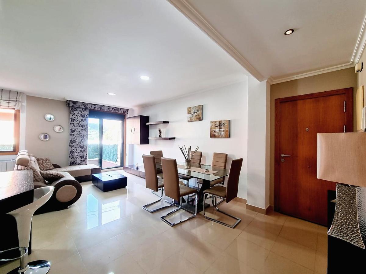 Apartamento Con Terraza Y Piscina Ribeira Ngoại thất bức ảnh