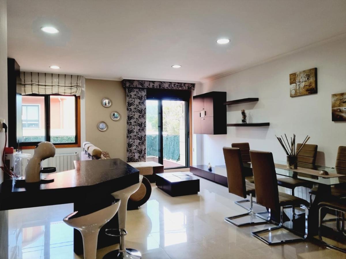 Apartamento Con Terraza Y Piscina Ribeira Ngoại thất bức ảnh