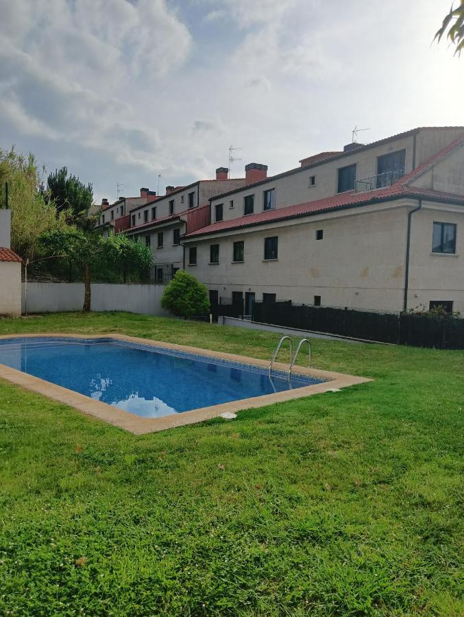Apartamento Con Terraza Y Piscina Ribeira Ngoại thất bức ảnh